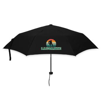 Lausanne, meine Stadt! - Regenschirm (klein) - Schwarz - Vorne