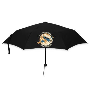 Pilote de dépoussiéreur professionnel, aérien - Parapluie standard - noir - Devant