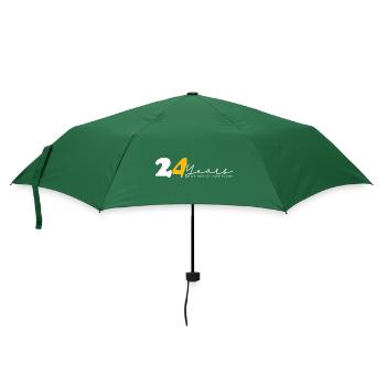 Vintage 2000 Funny 24 Year Old Bday Men Women - Umbrella (small) - bottlegreen - Front