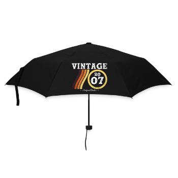 Limited Edition Retro Classic 17 Years Old - Umbrella (small) - black - Front