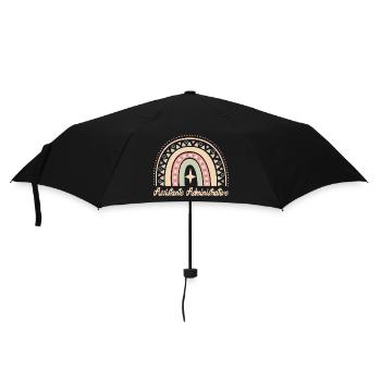 Cadeau Assistante administratif. assistante. - Parapluie standard - noir - Devant