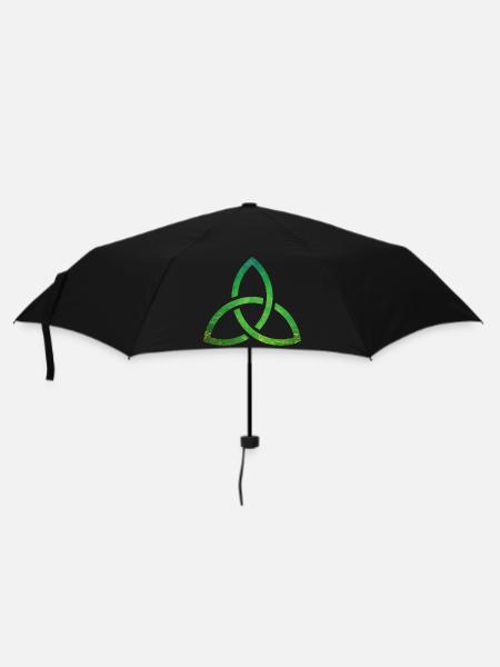 Celtic Knot - Regenschirm (klein) - Schwarz
