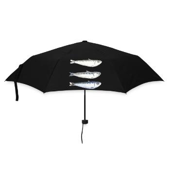 sardine - Umbrella (small) - black - Front