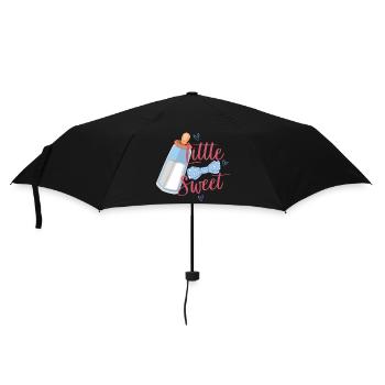 Bébé petit et doux - Parapluie standard - noir - Devant