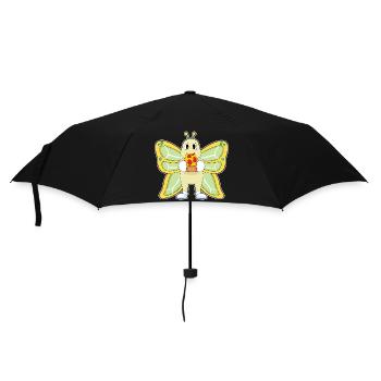 Butterfly Pizza - Parapluie standard - noir - Devant