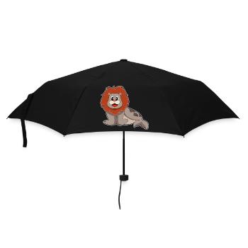 Lion de phoque - Parapluie standard - noir - Devant