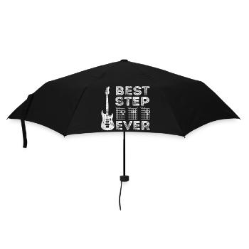 Meilleur beau-père de guitare de tous les temps - Parapluie standard - noir - Devant