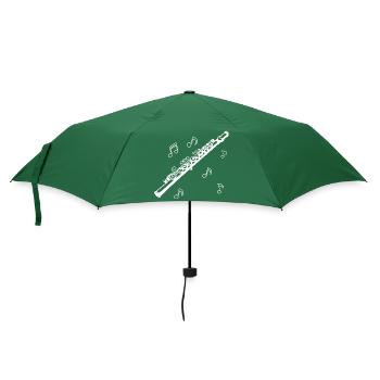 Flûte - Parapluie standard - vert bouteille - Devant
