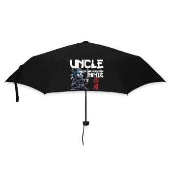 Uncle Of The Birthday Ninja Birthday Funny - Umbrella (small) - black - Front