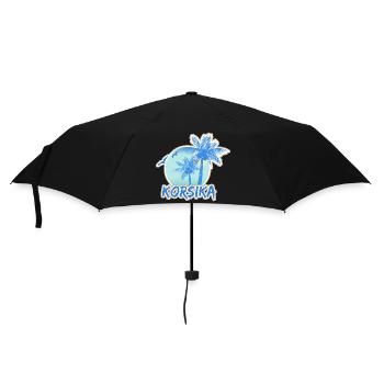 Plage de Corse - Parapluie standard - noir - Devant