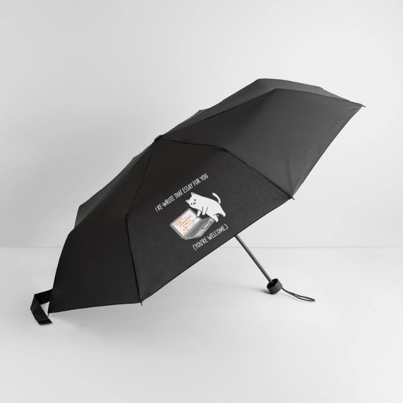 Code cat explains tasks Umbrella (small)