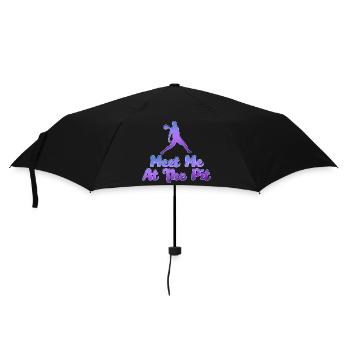 Meet Me At The Pit Basketball Tee - Umbrella (small) - black - Front