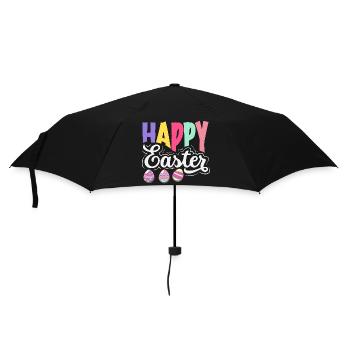 Happy Easter Sweet Easter Bunny Egg Hunt Easter Eggs - Umbrella (small) - black - Front