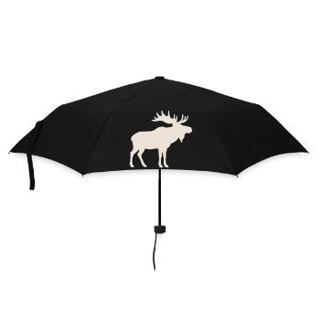 Elk - Umbrella (small) - black - Front