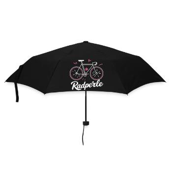 Radperle - Regenschirm (klein) - Schwarz - Vorne