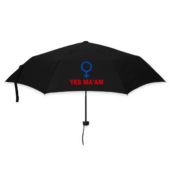 yes ma'am - Parapluie standard - noir - Devant