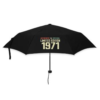 1971 Birthday Gift 1971 Vintage 1971 Retro - Umbrella (small) - black - Front