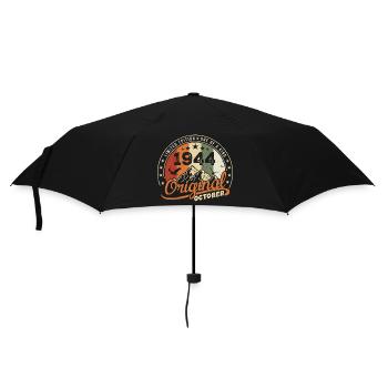 October 1944 Birthday Gift October 1944 - Umbrella (small) - black - Front