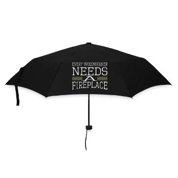 funny craftsmen design quota union carpenter - Umbrella (small) - black - Front