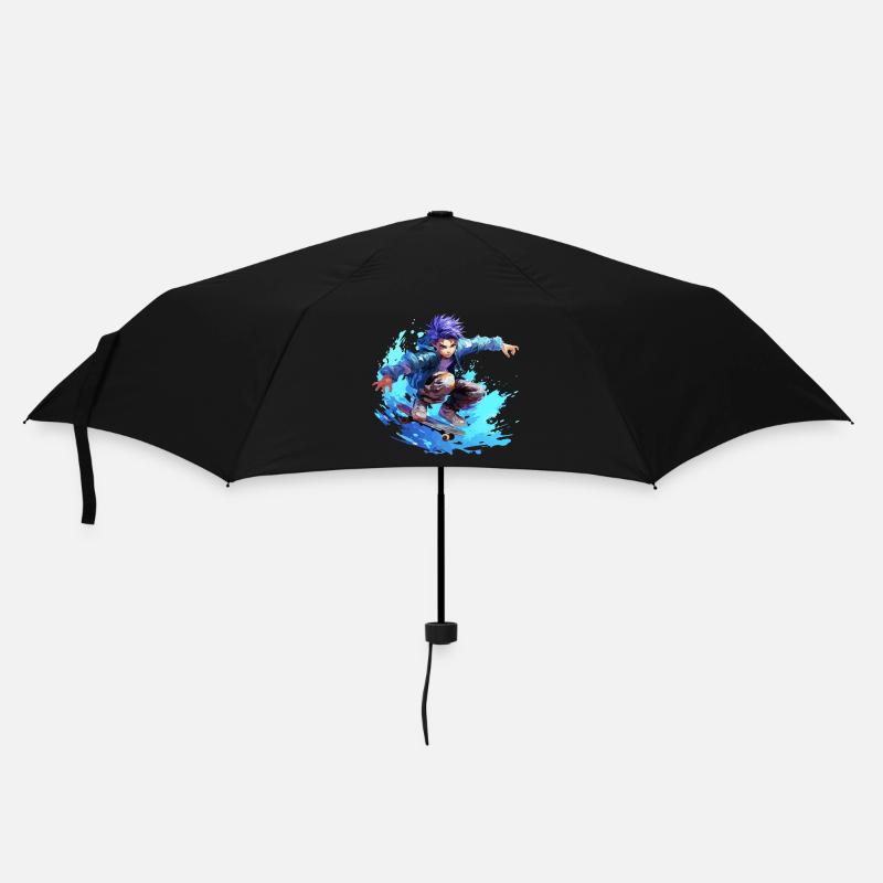 Anime Skater - Parapluie standard - noir