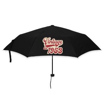 Vintage Est 1953 - Parapluie standard - noir - Devant