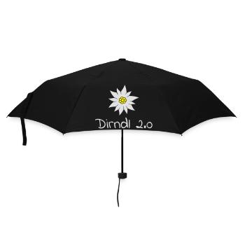 dirndl 2.0 - Parapluie standard - noir - Devant