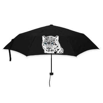 Leopard Cat - Umbrella (small) - black - Front