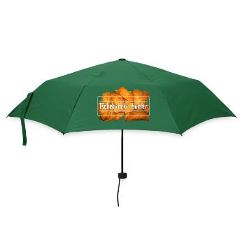 Tschebureki-Hunter - Regenschirm (klein) - Flaschengrün - Vorne