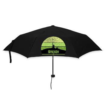 Harz Style - Brocken - We love the Harz - Umbrella (small) - black - Front