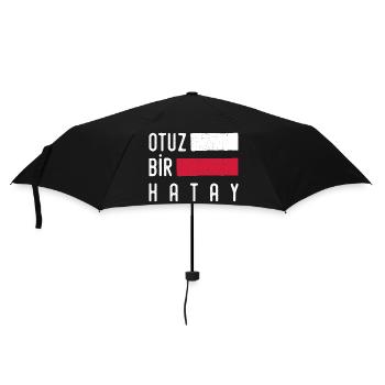 Hatay 31 Turquie Turkiye cadeau vacances TR - Parapluie standard - noir - Devant