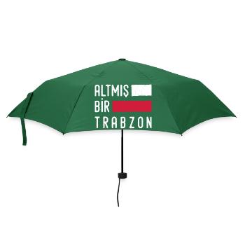 61 Trabzon Turquie Turkiye cadeau vacances TR Türk - Parapluie standard - vert bouteille - Devant