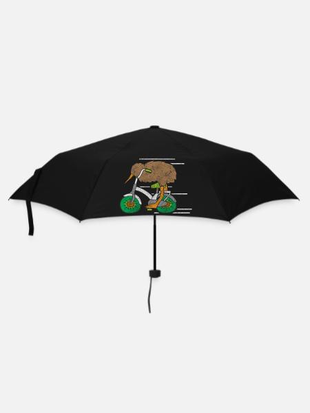 Kiwi Fruits Pacifique - Parapluie standard - noir