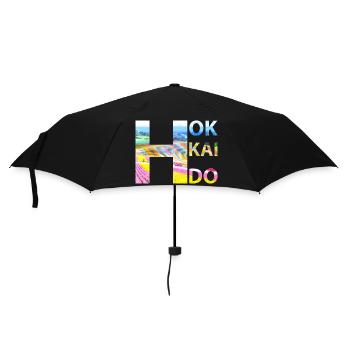 Hokkaido - Umbrella (small) - black - Front