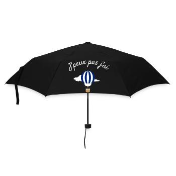 Je peux pas jai Montgolfière - Parapluie standard - noir - Devant