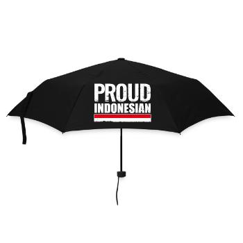 Proud Indonesian Indonesia Indonesian Indonesian - Umbrella (small) - black - Front