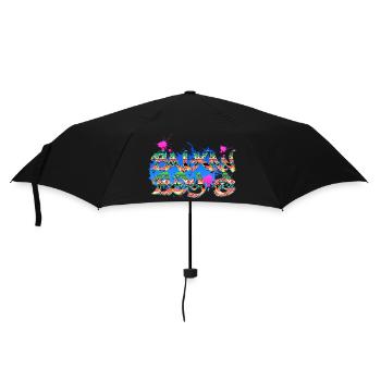 balkan boy exyu rock bosna croatia serbia - Umbrella (small) - black - Front
