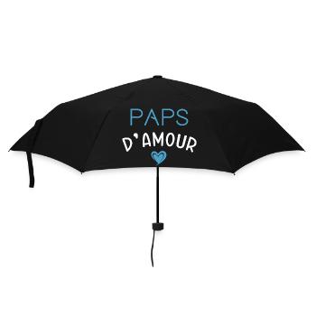 Paps d'amour cadeau original homme papa noël - Parapluie standard - noir - Devant