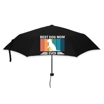 Chien de chasse - Parapluie standard - noir - Devant