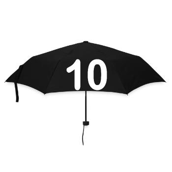 10 - Regenschirm (klein) - Schwarz - Vorne