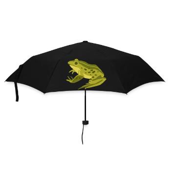 Meerestiere - Regenschirm (klein) - Schwarz - Vorne