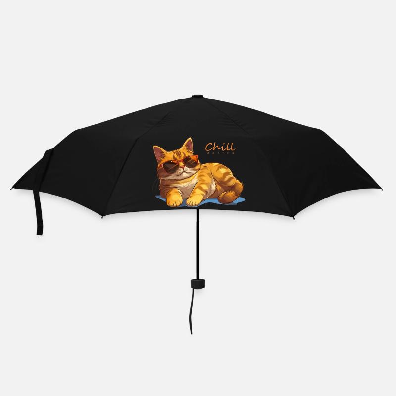 Chill Master Cat - Parapluie standard - noir
