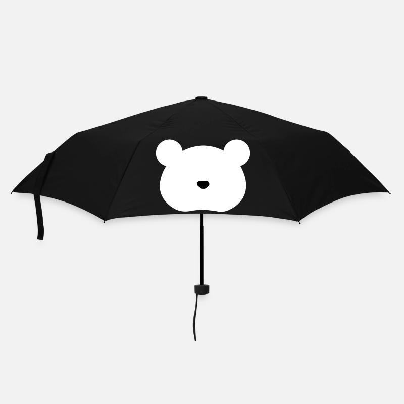 Polar Bear - Umbrella (small) - black