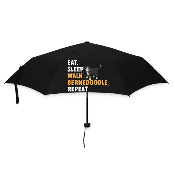 Bernedoodle Dog - Umbrella (small) - black - Front