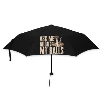 Ball Python Snake King Python - Umbrella (small) - black - Front