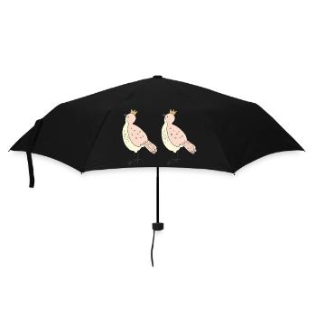 amoureux des oiseaux - Parapluie standard - noir - Devant