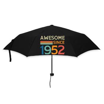 Awesome since 1952 - Parapluie standard - noir - Devant