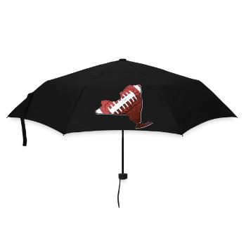 New York (United States) | real football | Map - Umbrella (small) - black - Front