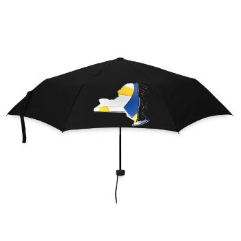 New York (United States) | real volleyball | Map Sct - Umbrella (small) - black - Front