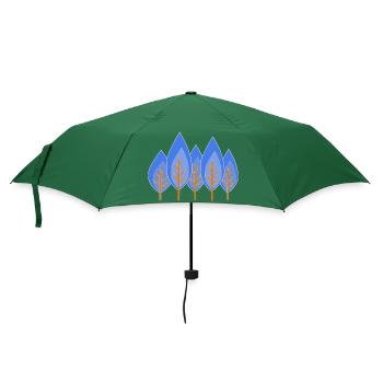 Trees - Umbrella (small) - bottlegreen - Front