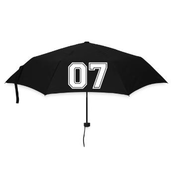 07 - Regenschirm (klein) - Schwarz - Vorne